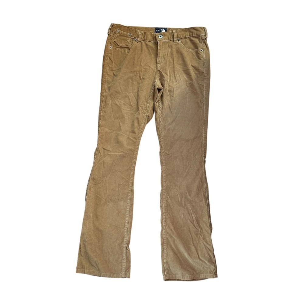 North Face Corduroys Women’s Bootcut Brown Tan Sz 10 - Picture 1 of 4